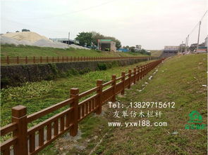 仿木鑄經典，水景添雅韻 東莞友翠園林欄桿與噴泉設計